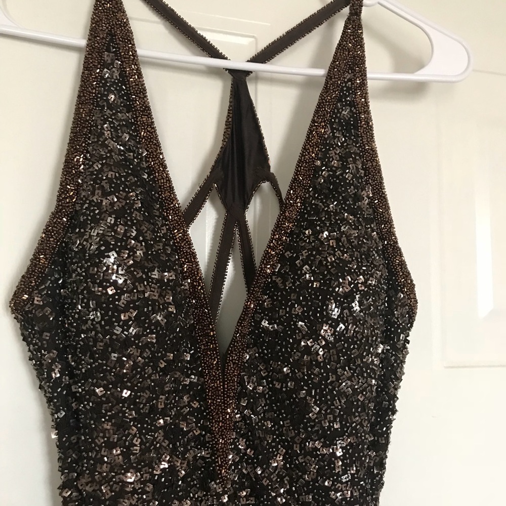 Christmas/Wedding/Prom/Gala Couture Sequin Gown